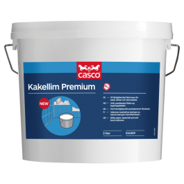 Kaakeliliima Casco Premium 10 litraa valkoinen