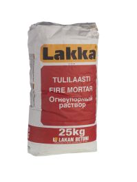 Muurauslaasti Tulenkestävä Lakka 25kg Tulilaasti