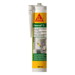 Akryylimassa Sikacryl S+ 300ml Valkoinen